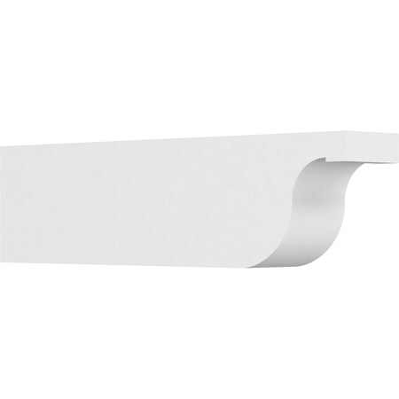 Ekena Millwork Standard Del Monte Architectural Grade PVC Rafter Tail, 5"W X 8"H X 30"L RFTP05X08X30DEL